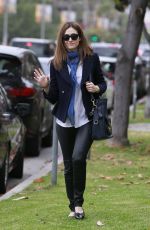 EMMY ROSSUM Out and About in Los Angeles 05/08/2015