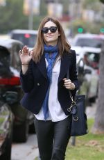 EMMY ROSSUM Out and About in Los Angeles 05/08/2015