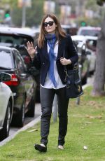 EMMY ROSSUM Out and About in Los Angeles 05/08/2015