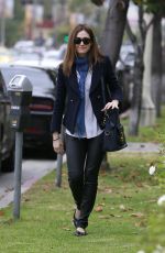 EMMY ROSSUM Out and About in Los Angeles 05/08/2015