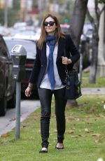 EMMY ROSSUM Out and About in Los Angeles 05/08/2015