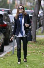 EMMY ROSSUM Out and About in Los Angeles 05/08/2015