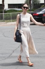 EMMY ROSSUM Out and About in Tarzana 05/04/2015