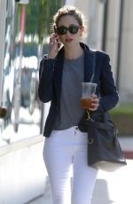 EMMY ROSSUM Out and About in West Hollywood 05/03/2015