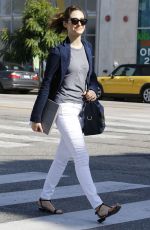 EMMY ROSSUM Out and About in West Hollywood 05/03/2015