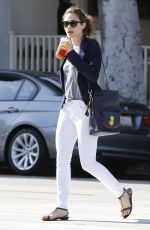 EMMY ROSSUM Out and About in West Hollywood 05/03/2015