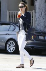 EMMY ROSSUM Out and About in West Hollywood 05/03/2015