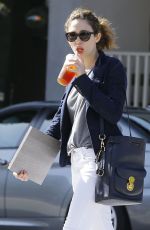 EMMY ROSSUM Out and About in West Hollywood 05/03/2015