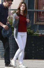 EMMY ROSSUM Out and About in West Hollywood 05/23/2015