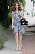 EMMY ROSSUM Out and About in West Hollywood 05/27/2015