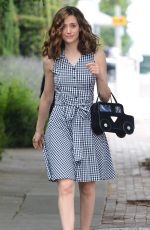 EMMY ROSSUM Out and About in West Hollywood 05/27/2015