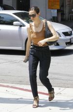 EMMY ROSSUM Out and About in West Hollywood 05/29/2015