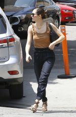 EMMY ROSSUM Out and About in West Hollywood 05/29/2015