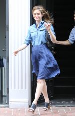 EMMY ROSSUM Out and About in West Hollywood