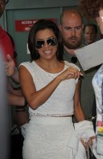 EVA LONGORIA Arrives at Nice Airport 05/14/2015