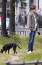 EVA PADBERG Walks Her Dog Out in Berlin 05/28/2015