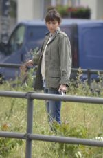 EVA PADBERG Walks Her Dog Out in Berlin 05/28/2015