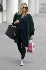 FEARNE COTTON Arrives at BBC Radio One Studios in London 05/07/2015