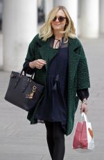 FEARNE COTTON Arrives at BBC Radio One Studios in London 05/07/2015