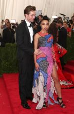 FKA TWIGS and Robert Pattinson at MET Gala 2015 in New York