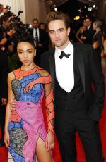 FKA TWIGS and Robert Pattinson at MET Gala 2015 in New York