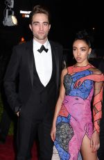 FKA TWIGS and Robert Pattinson at MET Gala 2015 in New York