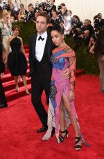 FKA TWIGS and Robert Pattinson at MET Gala 2015 in New York