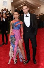 FKA TWIGS and Robert Pattinson at MET Gala 2015 in New York