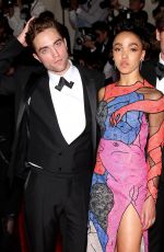 FKA TWIGS and Robert Pattinson at MET Gala 2015 in New York