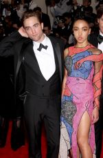 FKA TWIGS and Robert Pattinson at MET Gala 2015 in New York