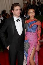 FKA TWIGS and Robert Pattinson at MET Gala 2015 in New York