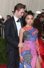 FKA TWIGS and Robert Pattinson at MET Gala 2015 in New York
