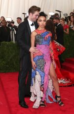 FKA TWIGS and Robert Pattinson at MET Gala 2015 in New York
