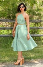 FREIDA PINTO at 2015 Veuve Clicquot Polo Classic in New Jersey