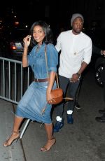 GABRIELLE UNION at 40/40 Bar in New York 05/02/2015