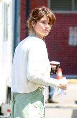 GEMMA ARTEE on the set of 