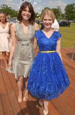 GEMMA ARTERTON at Audi Polo Challenge in London