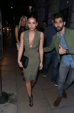GEORGIA MAY FOOTE Arrives at Milton Club in Manchester 05/16/2015
