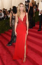 GIG HADID at MET Gala 2015 in New York