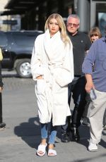 GIG HADID on the Set of a Photoshoot in New York 04/30/2015