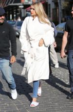 GIG HADID on the Set of a Photoshoot in New York 04/30/2015