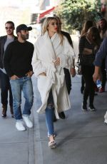 GIG HADID on the Set of a Photoshoot in New York 04/30/2015