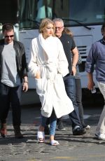 GIG HADID on the Set of a Photoshoot in New York 04/30/2015