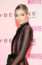 GIGI HADID at Maybelline New York’s 100 Year Anniversary in New York