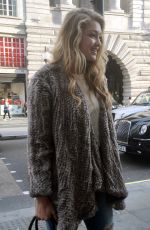 GIGI HADID Out and About in London 05/26/2015