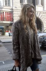 GIGI HADID Out and About in London 05/26/2015