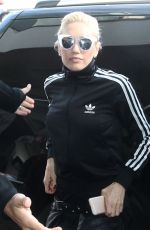 GWEN STEFANI Arrives at LAX Airport in Los Angeles 04/30/2015
