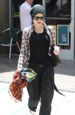 GWEN STEFANI Out and About in West Hollywood 05/30/2015