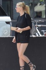 GWYNETH PALTROW Leaves a Restaurant in Venice