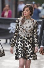 HAILEE STEINFELD at Jimmy Kimmel Live in Hollywood